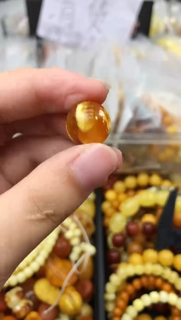未镶嵌琥珀珠宝奇石橘***?43