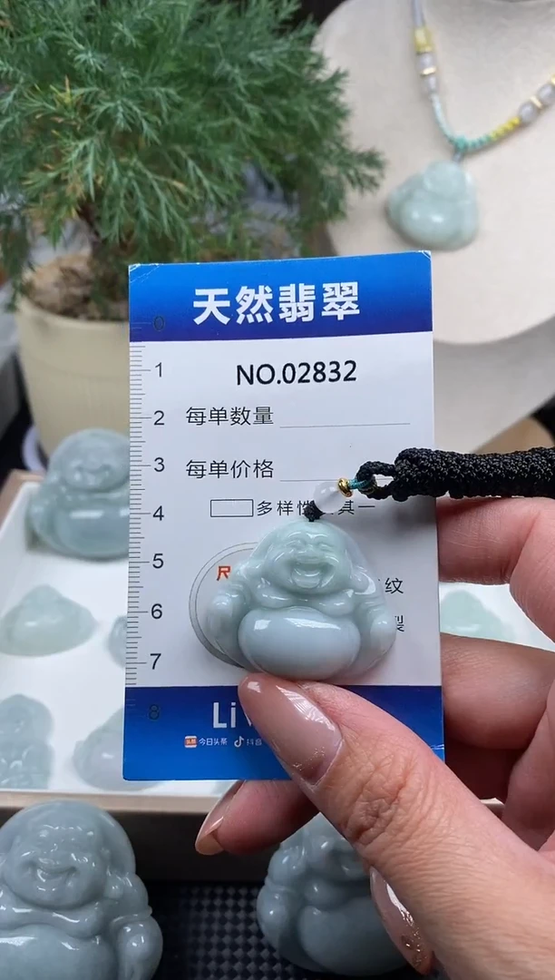 颈饰未镶嵌翡翠纯天然A货缅翡2832