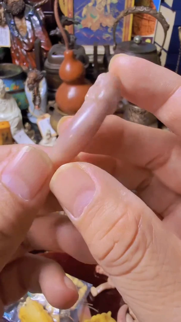 回流直播间手把件摆件