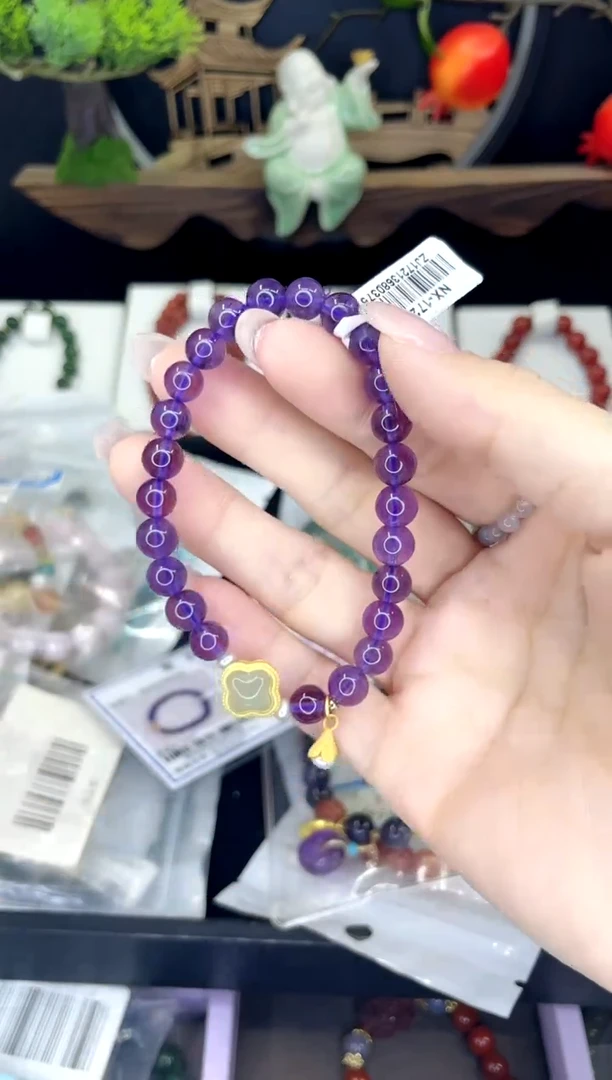 【闪购商品】水晶手链银S925镶嵌手链