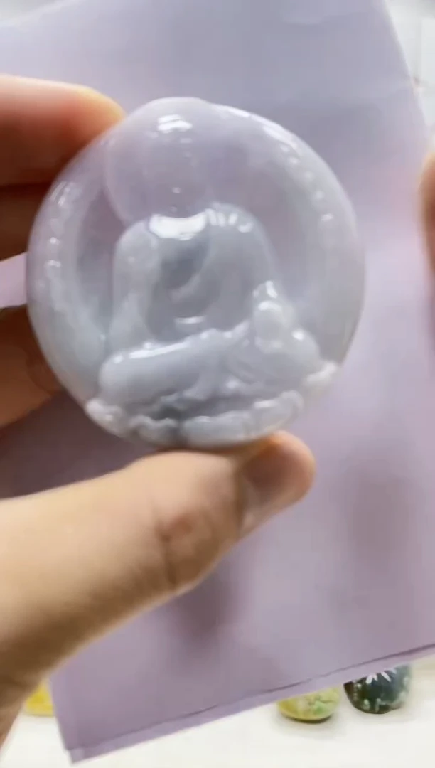 未镶嵌定制翡翠4829bb-毛货挂件7