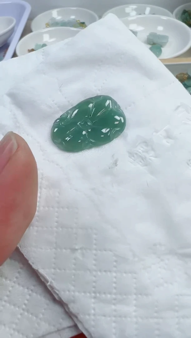 散珠翡翠438号链接，A货翡翠