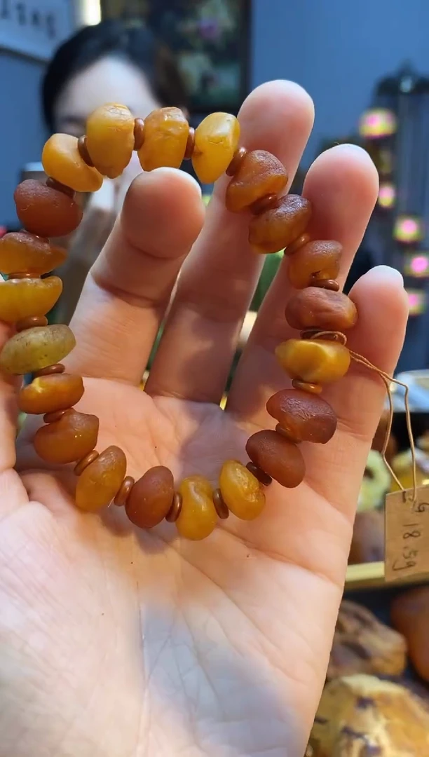 手串琥珀未镶嵌手串
