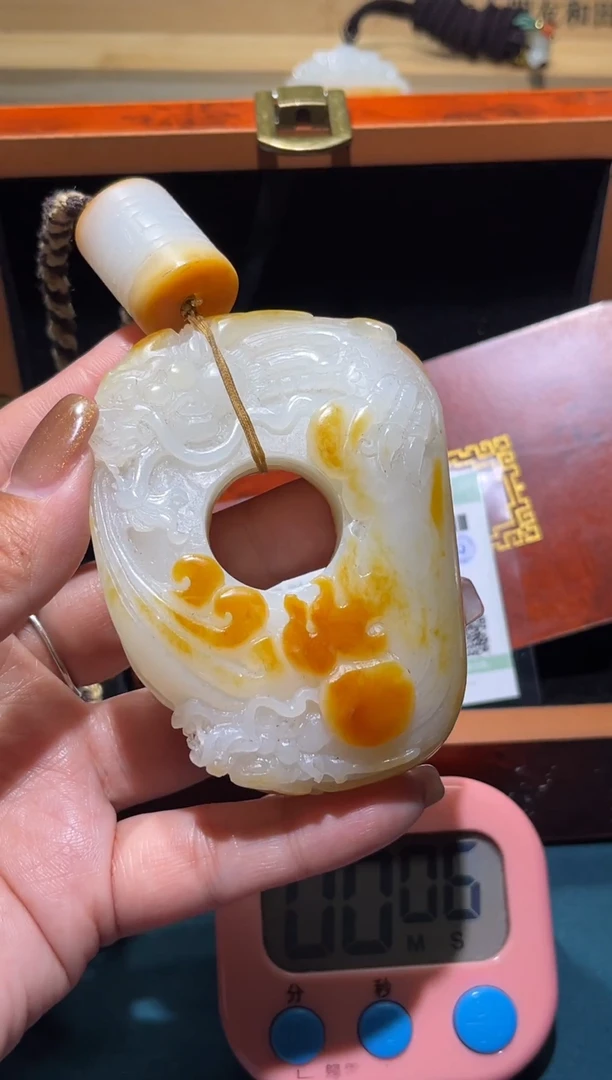 未镶嵌和田玉挂件一**凉1