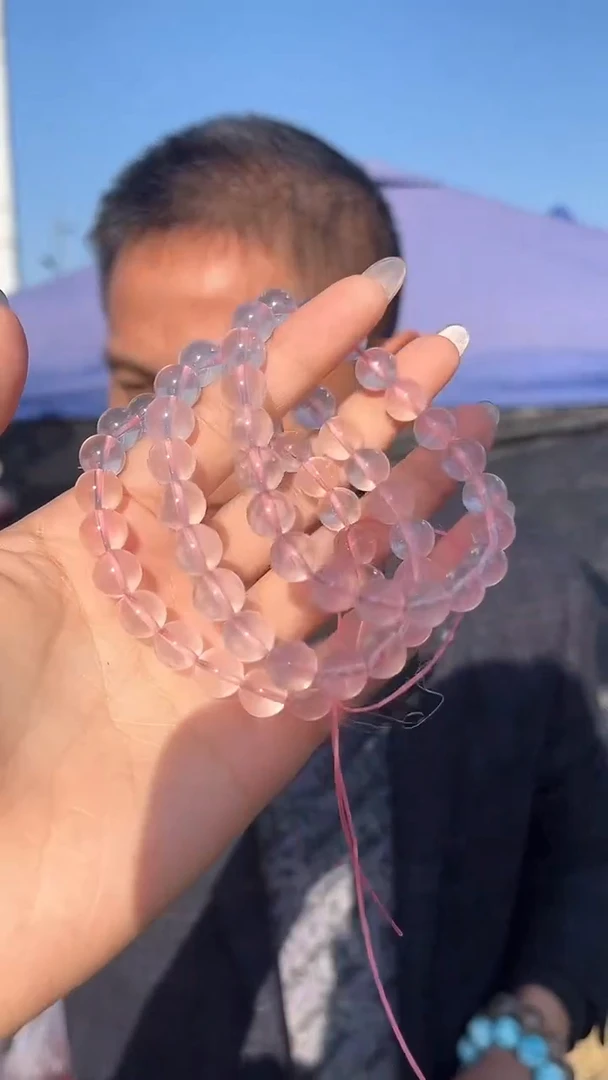 芙蓉石手链未镶嵌天然手串多样性发一9mm