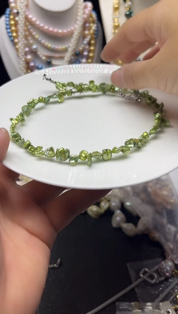 淡水珍珠未镶嵌颈饰多人