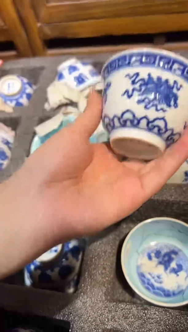 瓷片景德镇瓷器茶器茶杯
