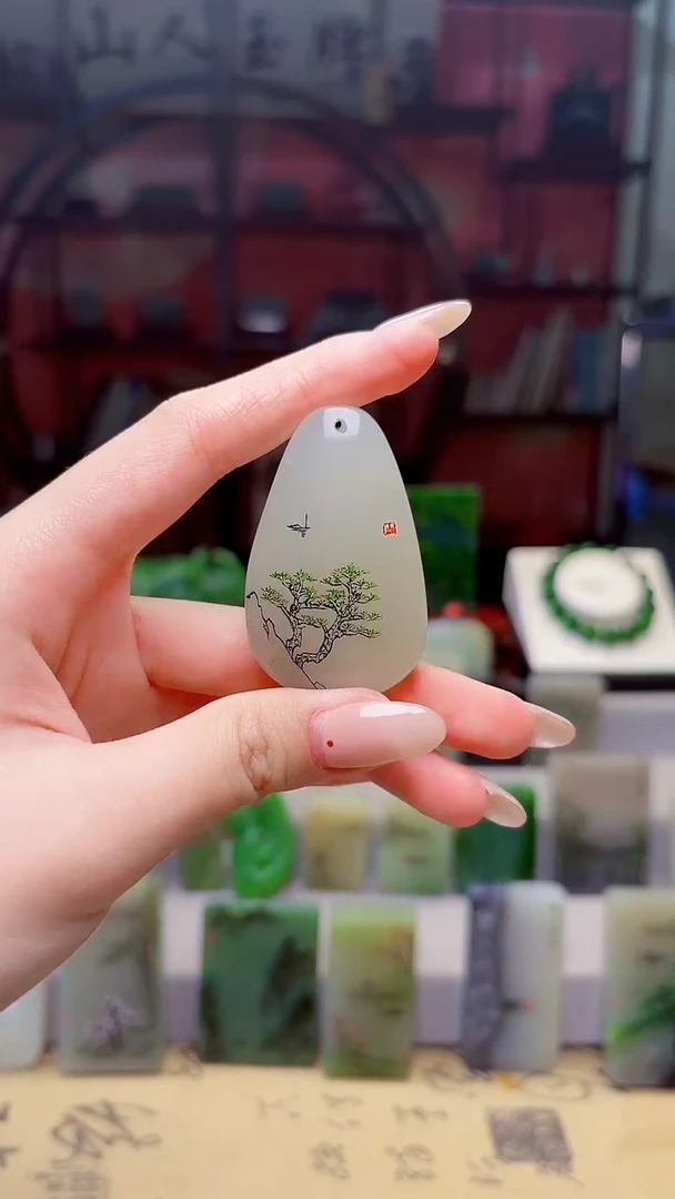 未镶嵌和田玉挂件22