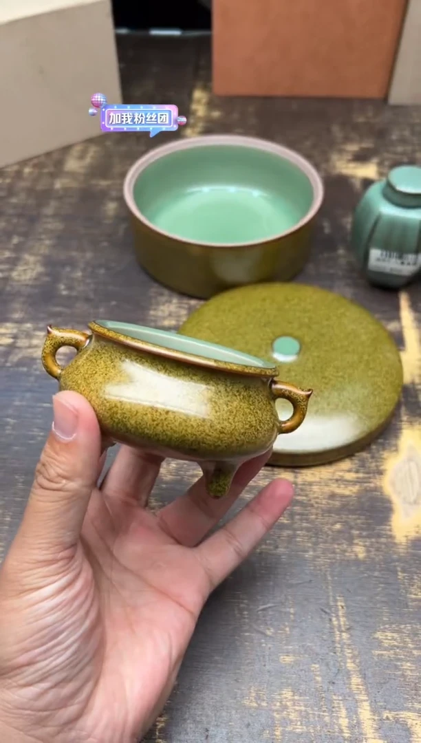 【闪购商品】/（预售）陈慧芳金玉满堂弥耳炉