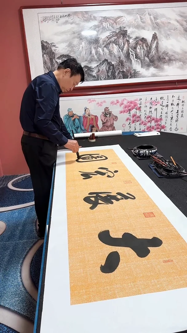 书法大展宏图 冯增波书法