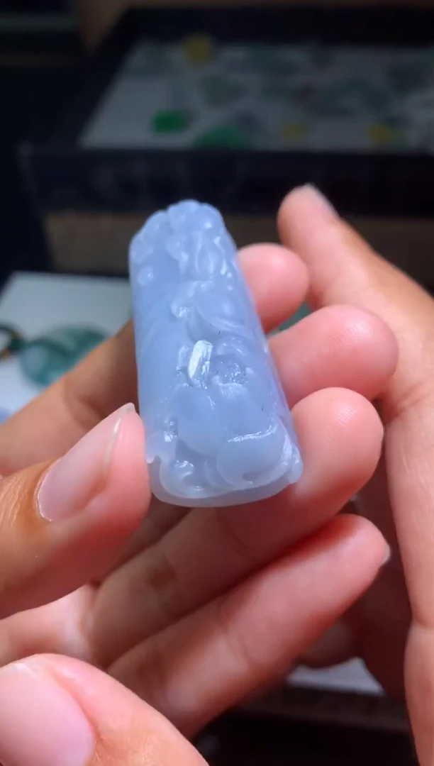 定制翡翠未镶嵌毛货