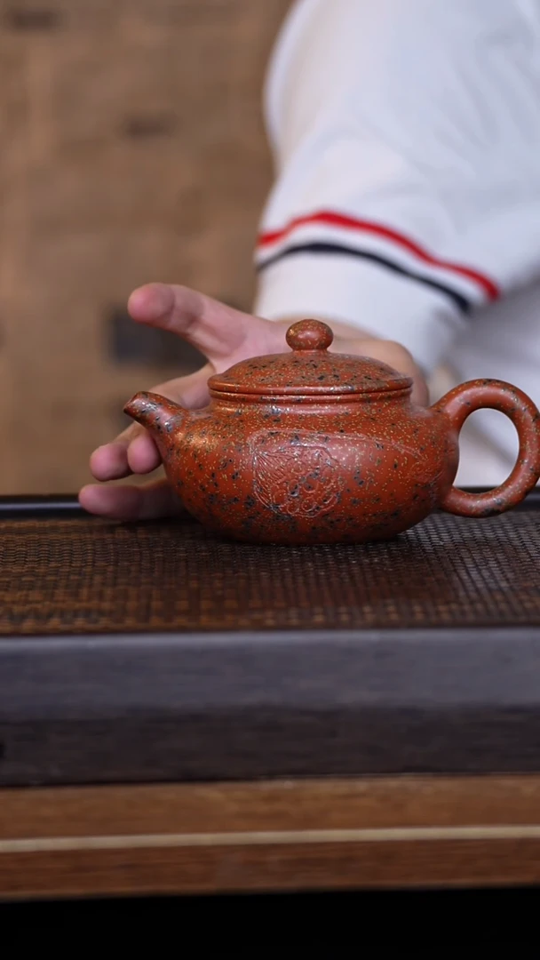 茶壶紫砂宜兴手工原矿紫砂壶001