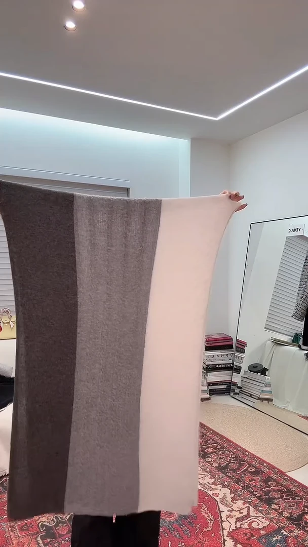 YEVACHAO时尚搭配女士围巾