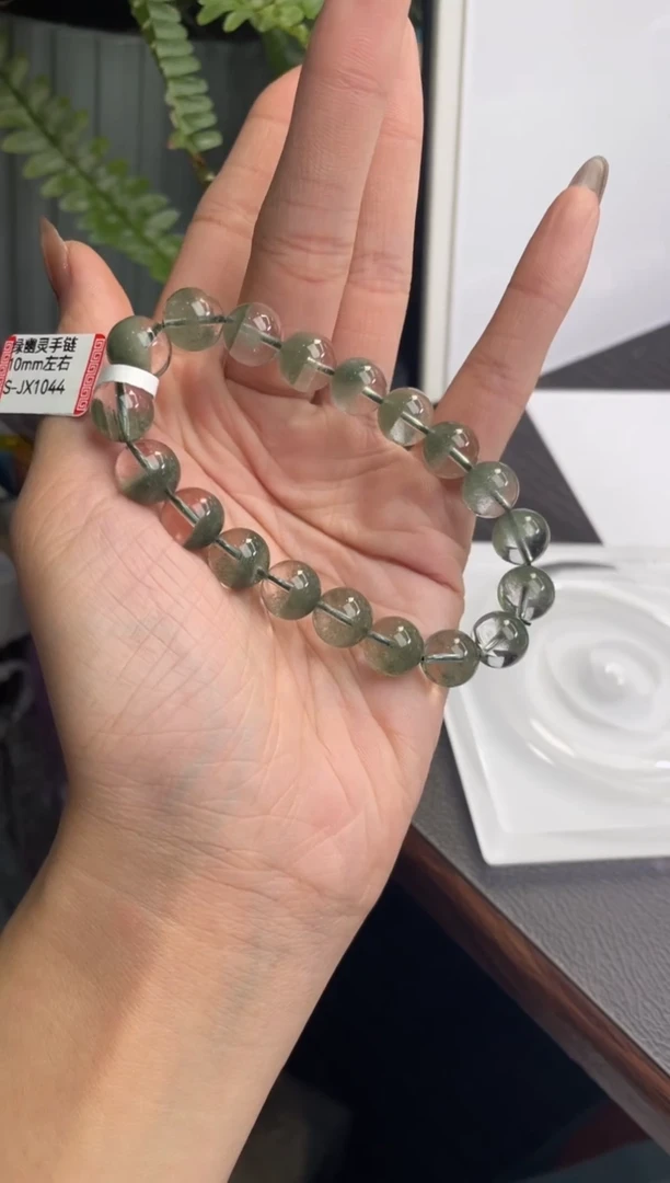 水晶手链未镶嵌10±/x-411【幽灵