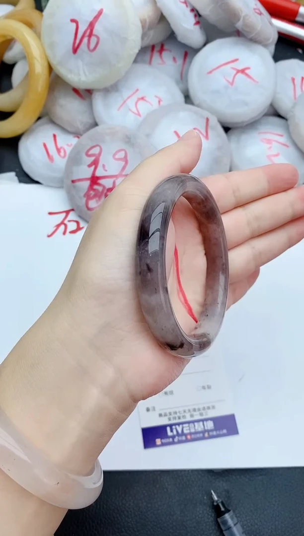 未镶嵌手镯石英质玉21+59/60