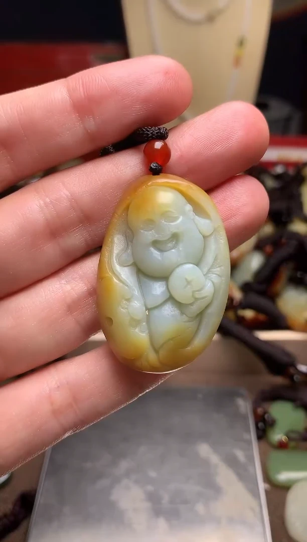 颈饰未镶嵌和田玉新疆料青海料清水和田玉吊坠