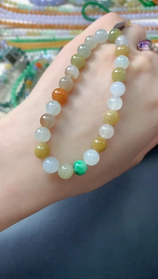 未镶嵌手串翡翠R28|799