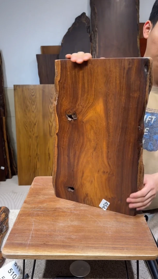 风车木（黑檀木）尺寸55*34*2.3编号454