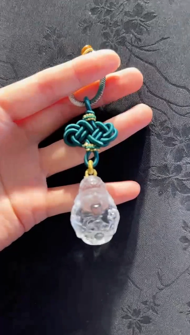 未镶嵌手绳水晶财神多样性发货其一