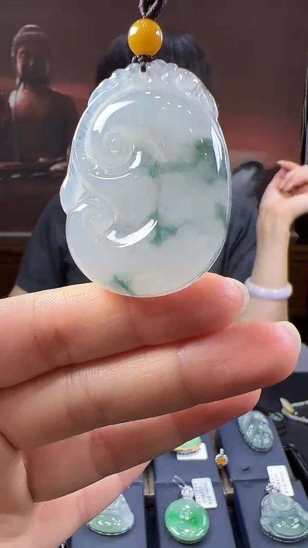 未镶嵌挂件翡翠如意