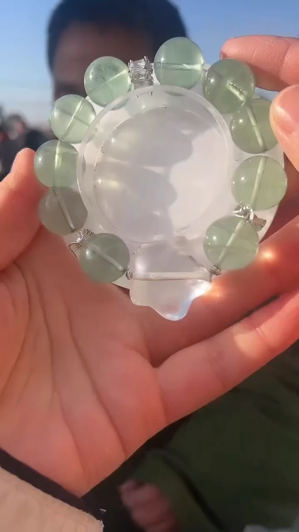 【闪购商品】手链未镶嵌萤石天然DIY手串多样性发一16mm