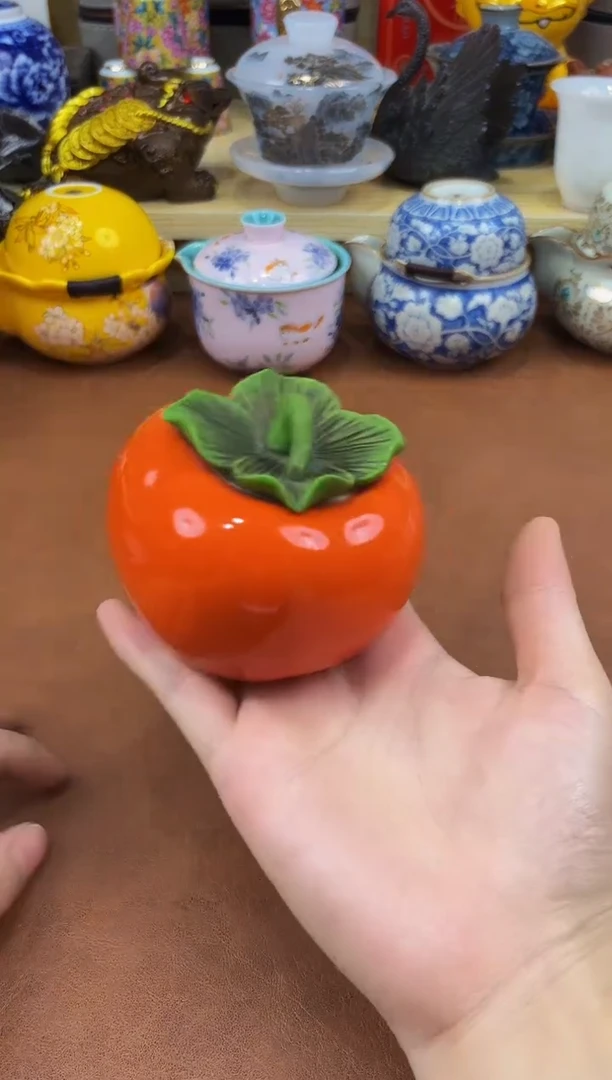 陶瓷茶具摆件旅行套组