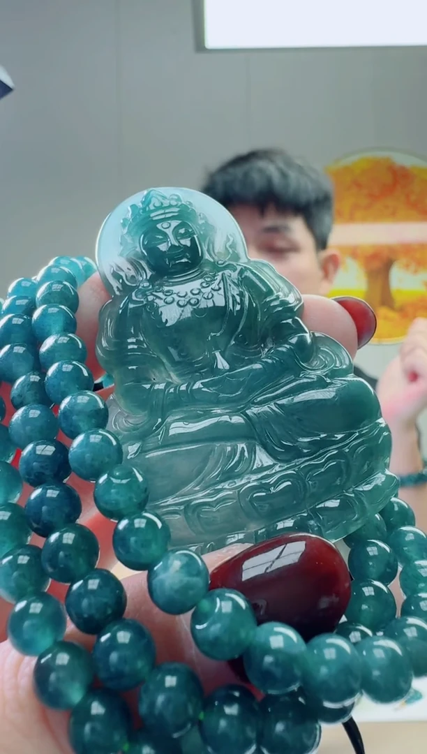 颈饰未镶嵌翡翠天然A货翡翠  多样性随机发其一