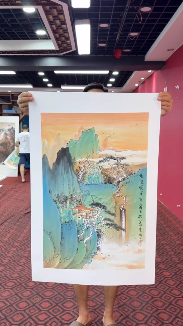 国画绘画山水花鸟