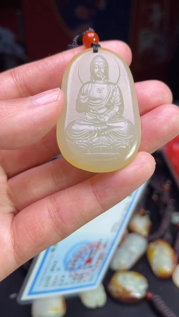 颈饰未镶嵌和田玉23
