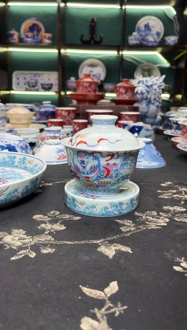 陶瓷佛****业景德镇龙御陶瓷高温陶瓷茶具