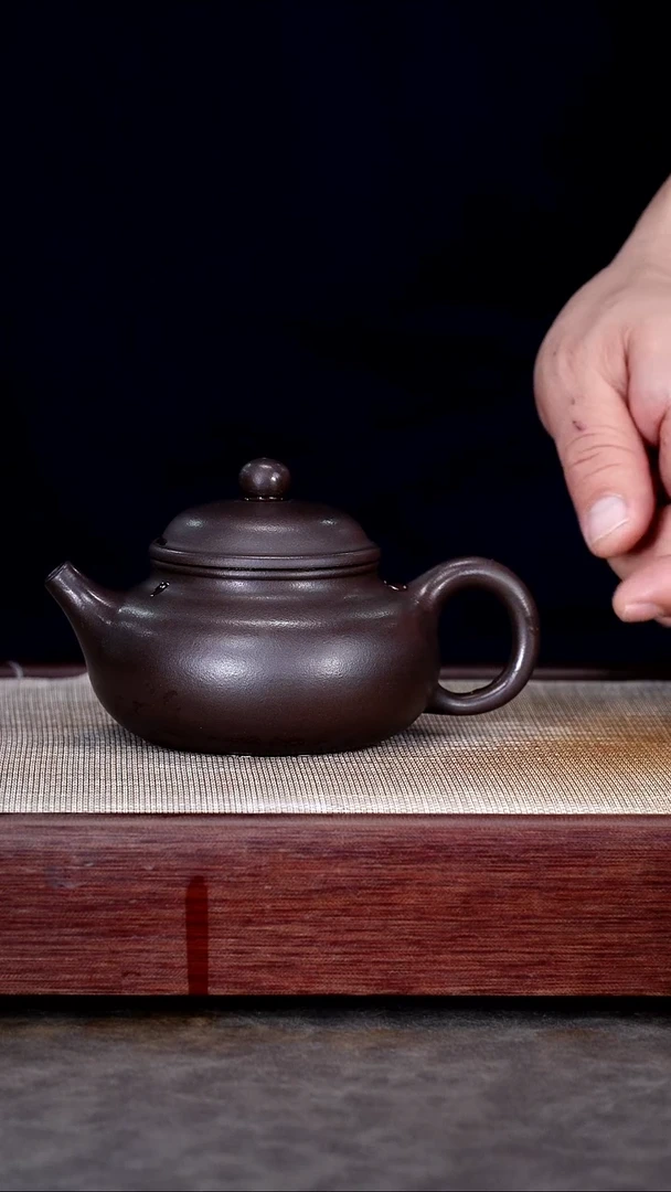 茶壶紫砂紫罗兰容天@@CH04217