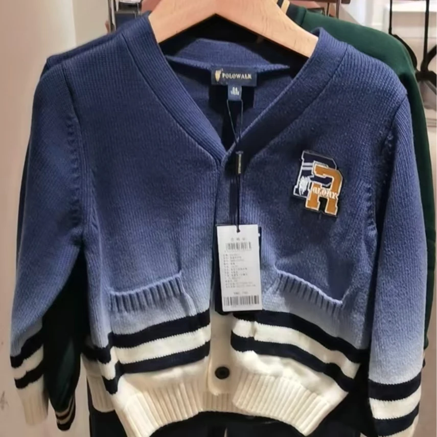 POLOWALK针织毛衣开衫