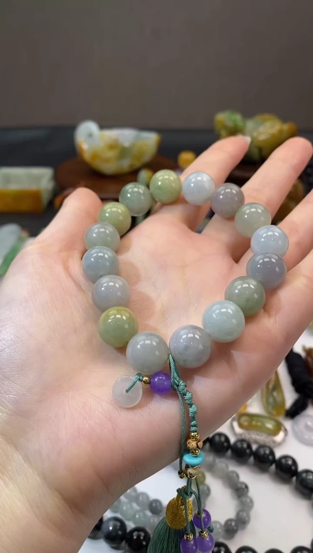 未镶嵌手串翡翠翡翠手串