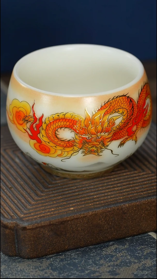【大】【龙行大运罗汉杯】【礼盒装】