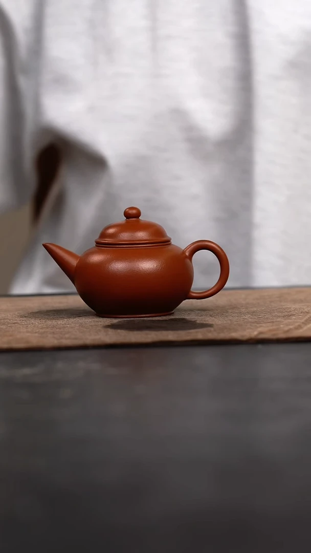茶壶紫砂原矿手工壶75CC