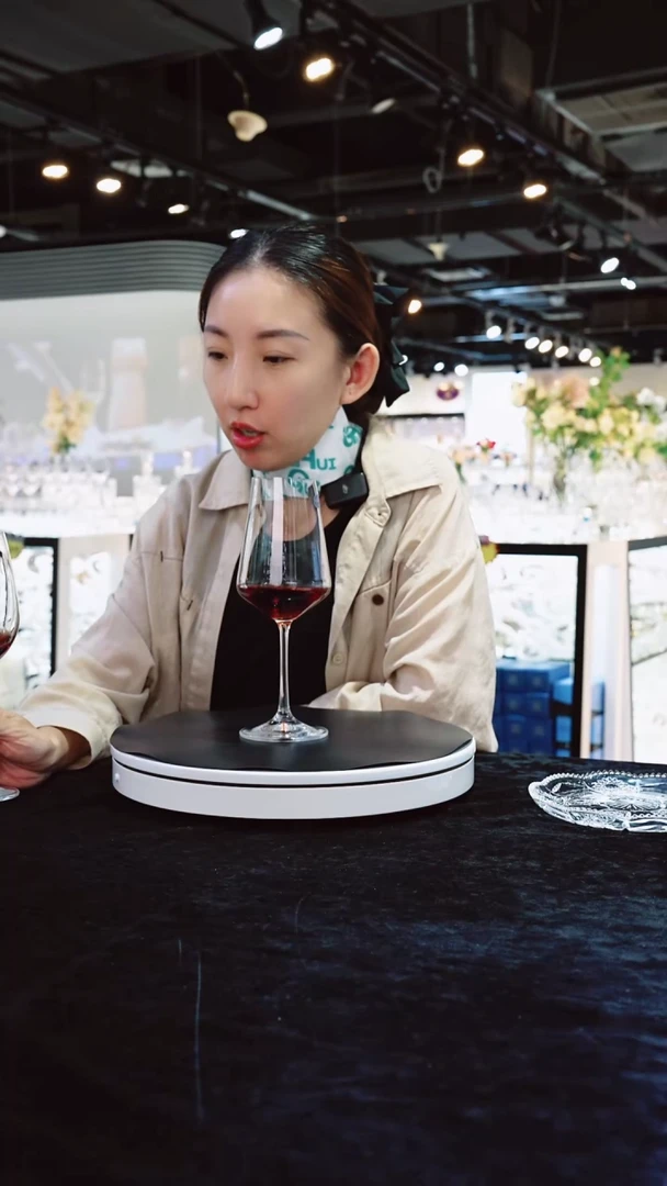 水晶高脚款6支红酒杯