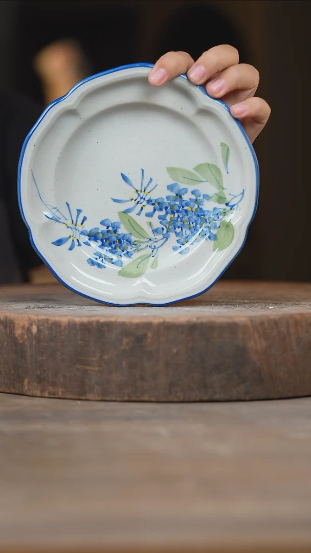 瓷片景德镇高温釉下彩（食品级）