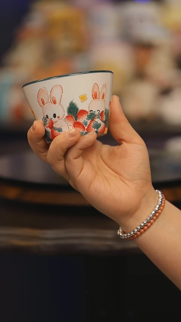 【闪购商品】摆件景德镇釉下彩绘设计师款式陶瓷