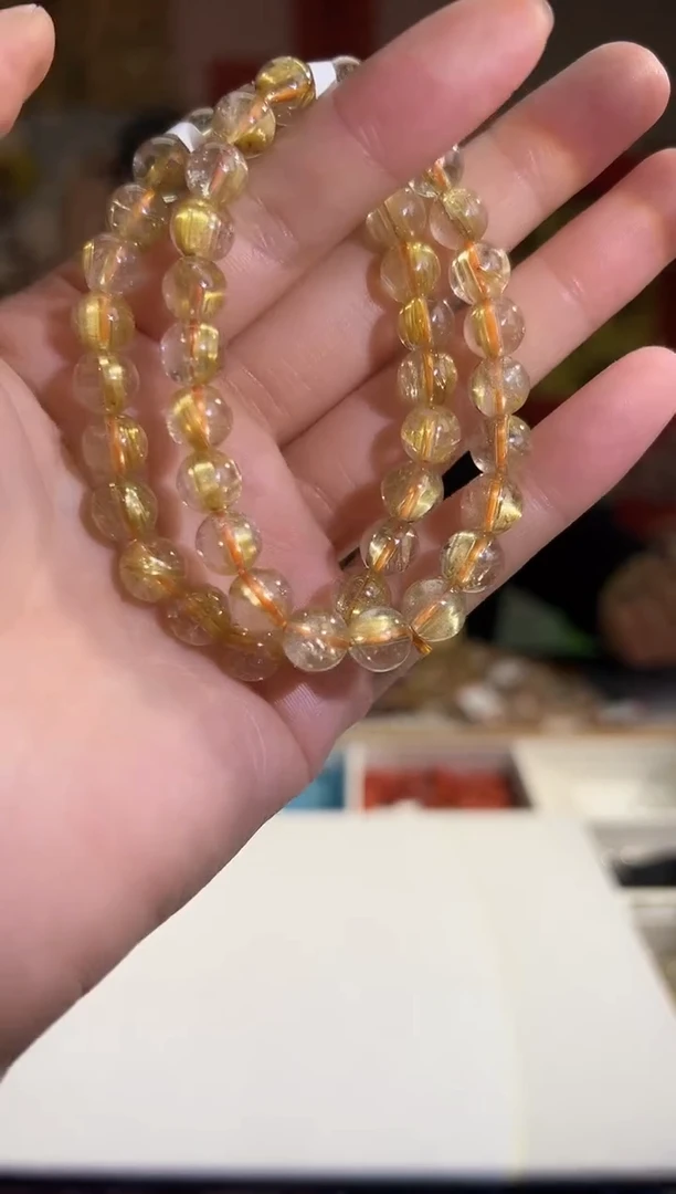【闪购商品】水晶手链未镶嵌15多样性发其一钛晶8+