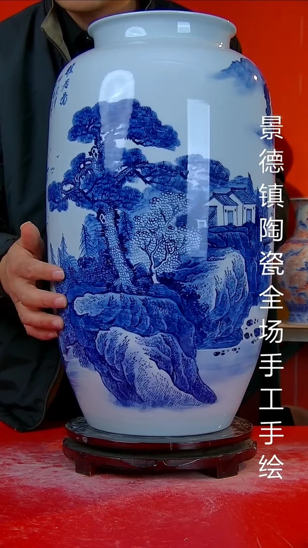 摆件陶瓷景德镇陶瓷 全场手工手绘
