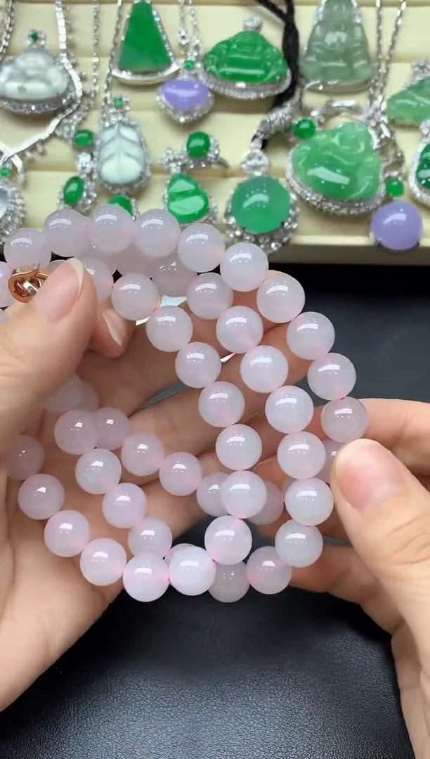 颈饰未镶嵌翡翠384-中国好珍宝