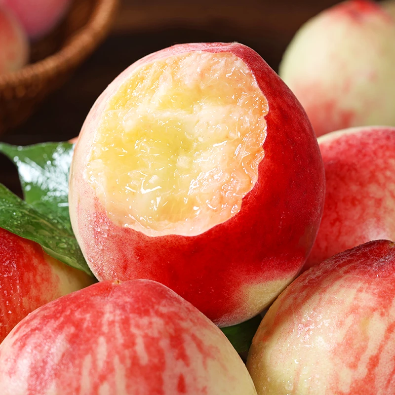 【正宗天水水蜜桃北京七号】头茬露天新鲜采摘爆甜多汁现摘京东包邮