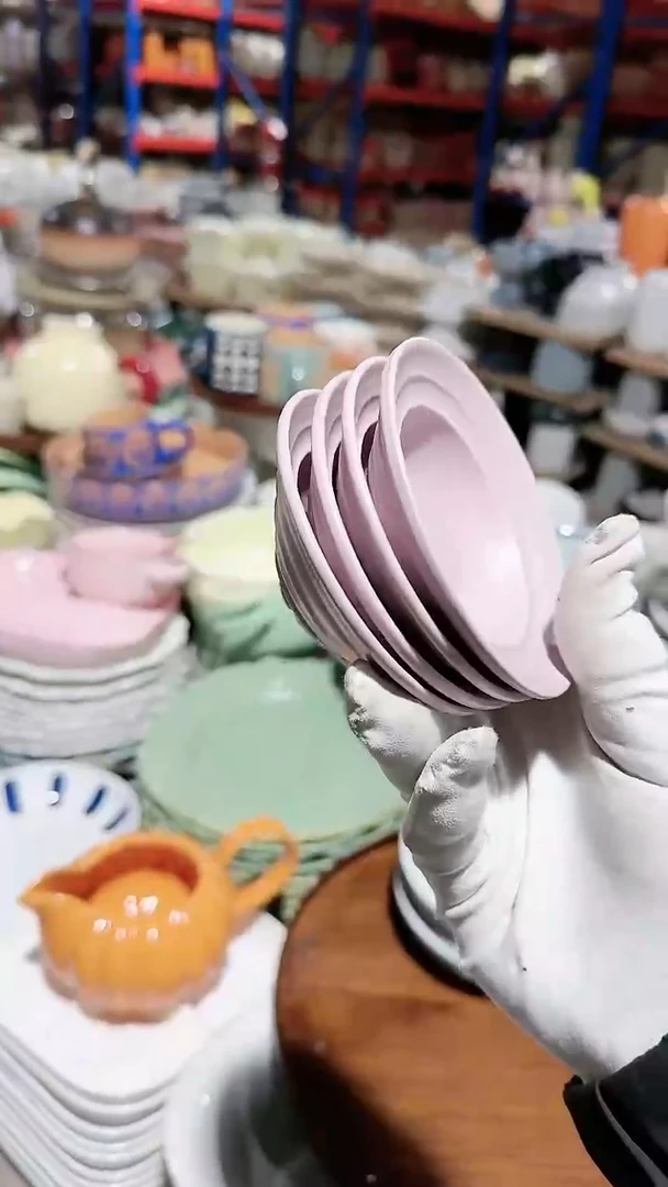 【闪购商品】瓷片4个味碟微瑕 凑满20元包邮
