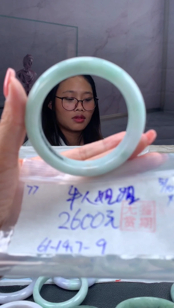 未镶嵌手镯翡翠牛**姐翡翠手镯 下单联系小耳机#77