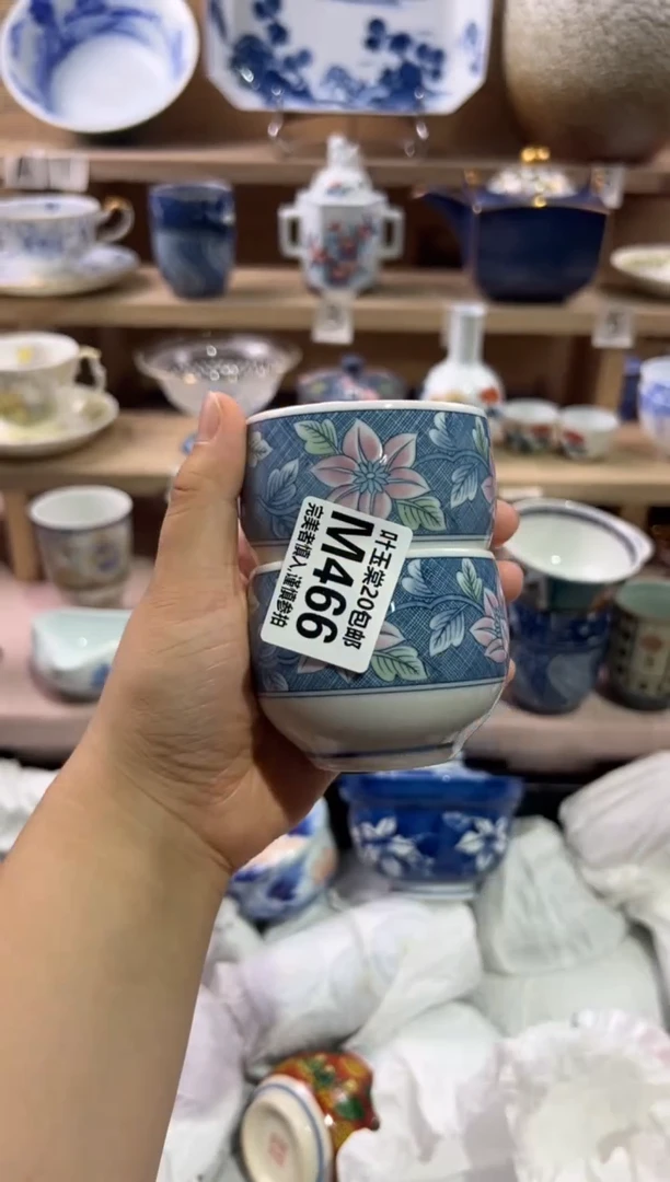 瓷片栀*花                M466