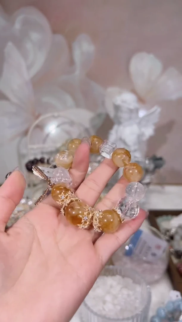 【闪购商品】水晶手链未镶嵌天然水晶默认微瑕 多样性发货发其一