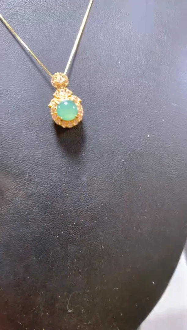 颈饰未镶嵌翡翠多样性发一