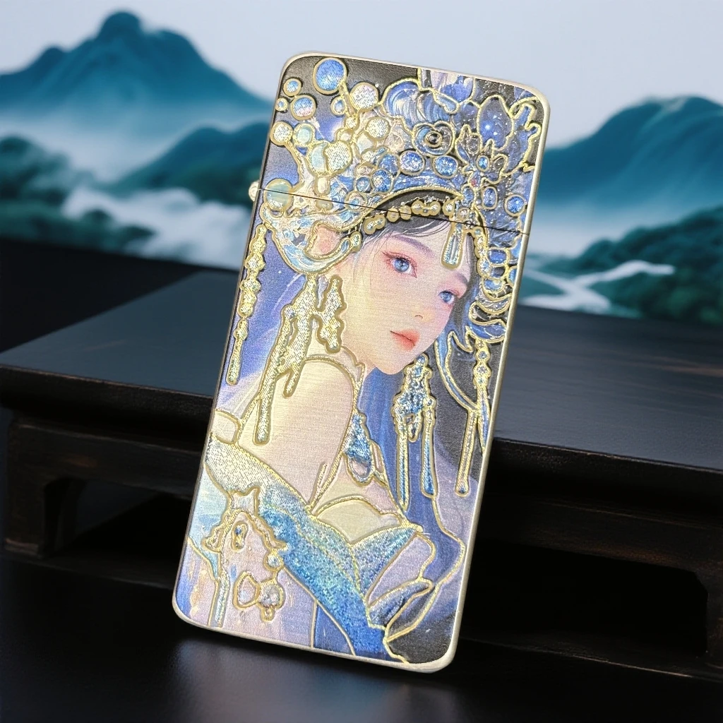 ZORRO佐罗ZC5二代3D花旦窄机防风打火机官方礼盒(不带油)