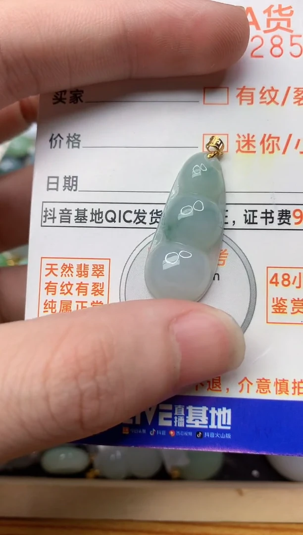 【闪购商品】翡翠颈饰18K金镶嵌2...........