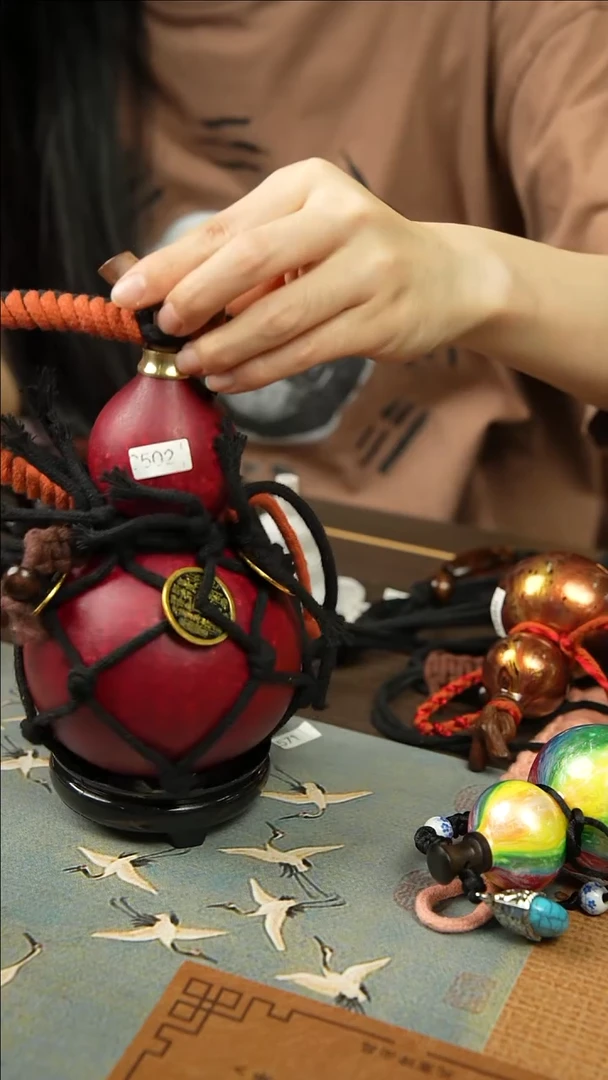 502号500ml左右非遗大漆酒葫芦